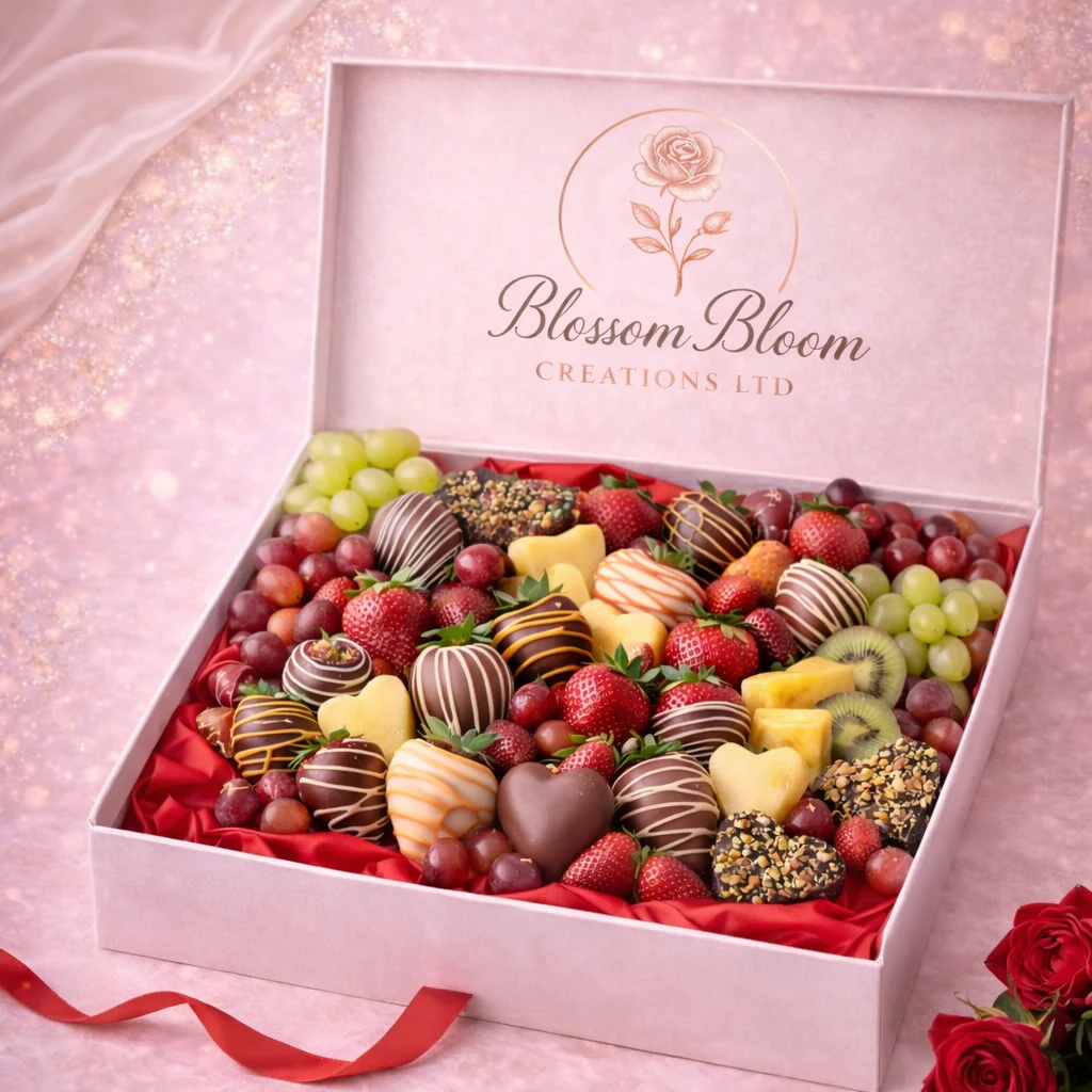 Berry Bliss Chocolate Fruit Platter