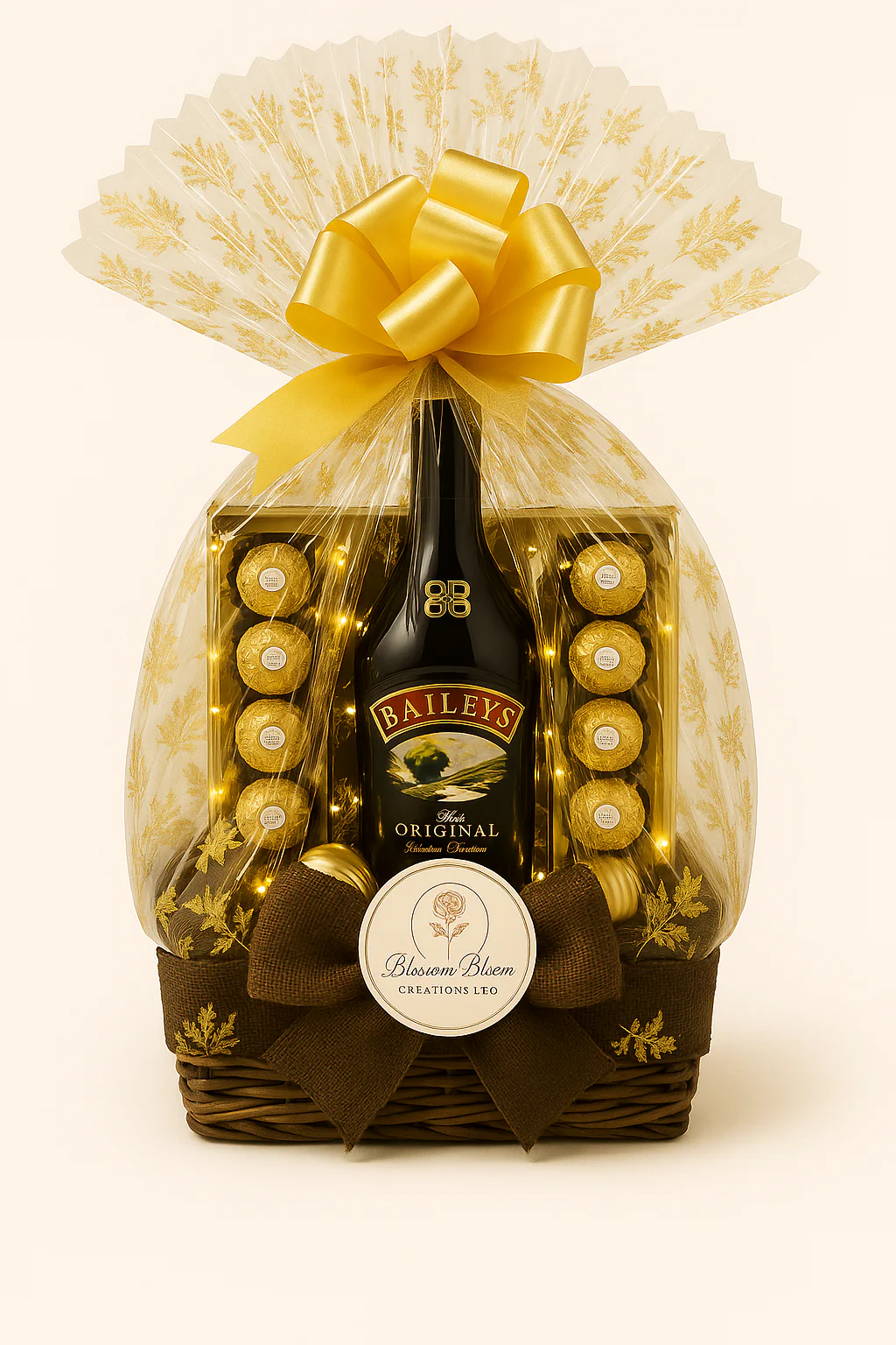 Luxury Baileys & Ferrero Rocher Gift Hamper,